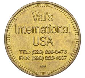 Жетон для автоматов «Аренда и продажа видеоигр из США» — Фото №2