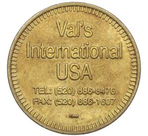 Жетон для автоматов «Аренда и продажа видеоигр из США» — Фото №2