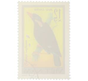 Почтовая марка 12 су 1978 года Вьетнам «Певчие птицы - Обыкновенная майна (Gracula religiosa)» — Фото №2