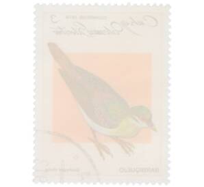 Почтовая марка 3 сентаво 1979 года Куба «Дикие голуби — Земляной голубь» — Фото №2