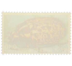 Почтовая марка 0.10 экуэле 1978 года Экваториальная Гвинея «Насекомые — Колорадский жук» — Фото №2