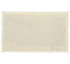 Почтовая марка 0.30 экуэле 1978 года Экваториальная Гвинея «Насекомые — Муравьи-древоточцы» — Фото №2