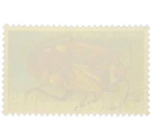 Почтовая марка 0.50 экуэле 1978 года Экваториальная Гвинея «Насекомые — Клоп-слепняк» — Фото №2