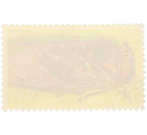 Почтовая марка 0.60 экуэле 1974 года Экваториальная Гвинея «Насекомые — Цикада» — Фото №2