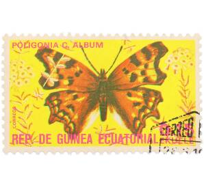Почтовая марка 0.15 экуэле 1974 года Экваториальная Гвинея «Бабочки» — Фото №1