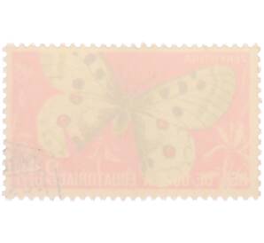 Почтовая марка 0.45 экуэле 1974 года Экваториальная Гвинея «Бабочки» — Фото №2