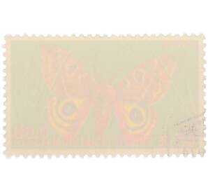 Почтовая марка 0.60 экуэле 1974 года Экваториальная Гвинея «Бабочки» — Фото №2