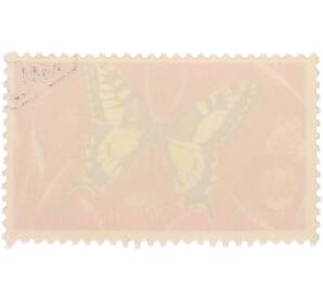 Почтовая марка 1 экуэле 1974 года Экваториальная Гвинея «Бабочки» — Фото №2