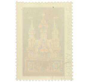 Почтовая марка 1 злотый 1974 года Польша «Шедевры польского искусства — Краковская шопка» — Фото №2