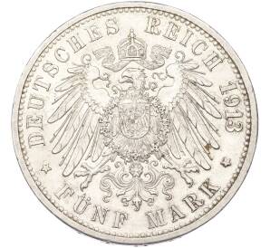 5 марок 1913 года Германия (Баден) — Фото №2