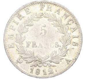 5 франков 1812 года A Франция — Фото №1