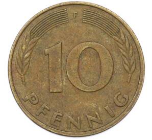 10 пфеннигов 1976 года F Германия — Фото №1