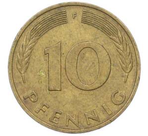 10 пфеннигов 1976 года F Германия — Фото №1