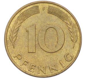 10 пфеннигов 1976 года F Германия — Фото №1