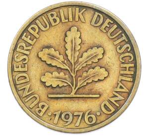 10 пфеннигов 1976 года F Германия — Фото №2