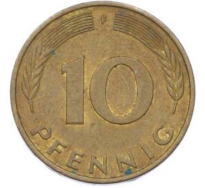 10 пфеннигов 1976 года F Германия — Фото №1