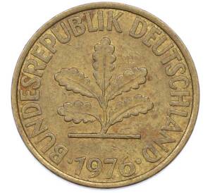 10 пфеннигов 1976 года F Германия — Фото №2