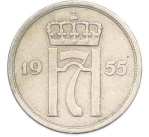 10 эре 1955 года Норвегия — Фото №2
