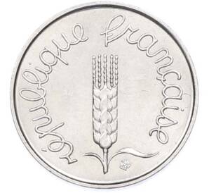 1 сантим 1965 года Франция — Фото №2