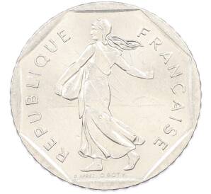 2 франка 1981 года Франция — Фото №2