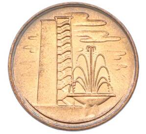 1 цент 1982 года Сингапур — Фото №2