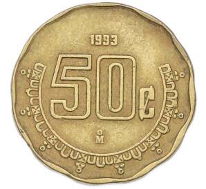 50 сентаво 1993 года Мексика — Фото №1