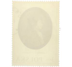 Почтовая марка 3 злотых 40 грошей 1970 года Польша «Миниатюры известных поляков в Национальном музее в Варшаве — Тадеуш Костюшко» — Фото №2