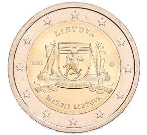 2 евро 2025 года Литва «Литовские этнографические регионы — Малая Литва» — Фото №1