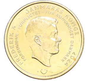 20 крон 2024 года Дания «Отречение королевы Маргрете II от престола» — Фото №2