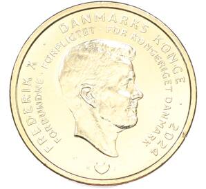 20 крон 2024 года Дания «Отречение королевы Маргрете II от престола» — Фото №2