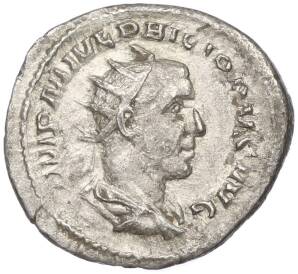 Антониниан 244-249 года Римская Империя — Филипп I Араб — Фото №1