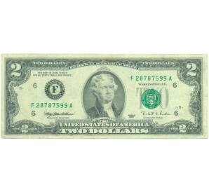 2 доллара 1995 года США — Фото №1