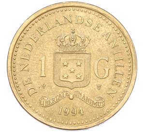 1 гульден 1994 года Нидерландские Антильские острова — Фото №1