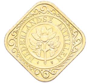 50 центов 1989 года Нидерландские Антильские острова — Фото №2