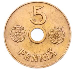 5 пенни 1941 года Финляндия — Фото №2