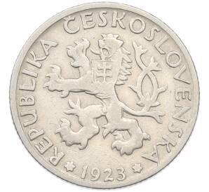1 крона 1923 года Чехословакия — Фото №2