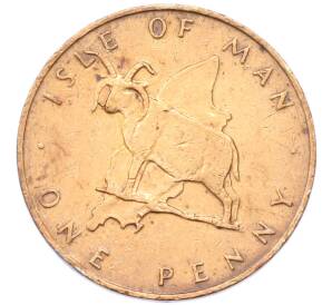 1 пенни 1976 года Остров Мэн — Фото №1
