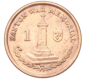 1 пенни 2008 года Остров Мэн — Фото №1