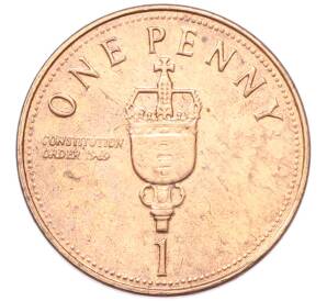 1 пенни 2005 года Гибралтар «Принятие Конституции 1969 года» — Фото №1