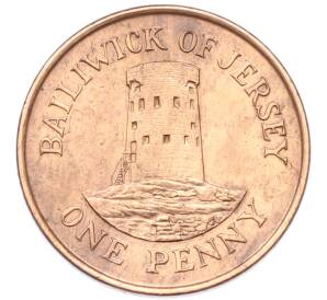 1 пенни 1998 года Джерси — Фото №1