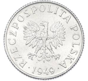 1 грош 1949 года Польша — Фото №1