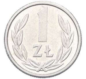 1 злотый 1989 года Польша — Фото №1