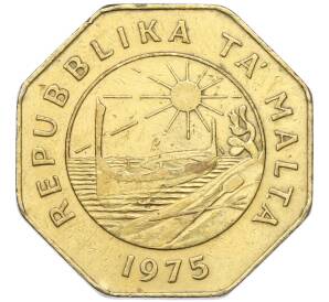 25 центов 1975 года Мальта — Фото №1