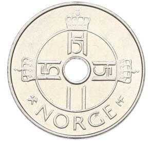 1 крона 2003 года Норвегия — Фото №2