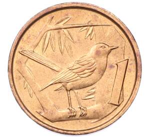 1 цент 1982 года Каймановы острова — Фото №1