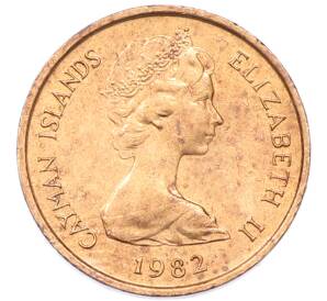 1 цент 1982 года Каймановы острова — Фото №2