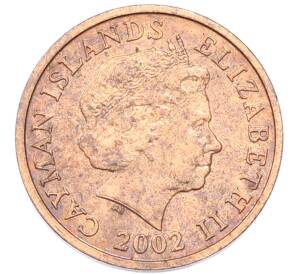 1 цент 2002 года Каймановы острова — Фото №2