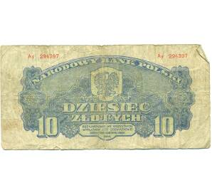 10 злотых 1944 года Польша — Фото №1