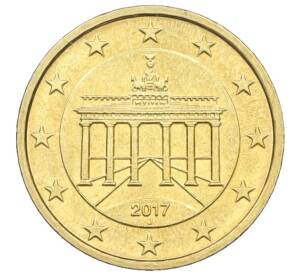 10 евроцентов 2017 года J Германия — Фото №1