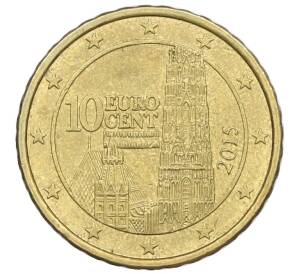 10 евроцентов 2015 года Австрия — Фото №1